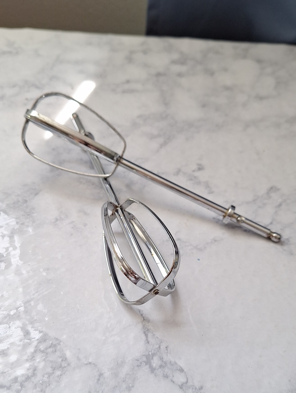 Stainless Steel Hand Mixer Beaters - Silver